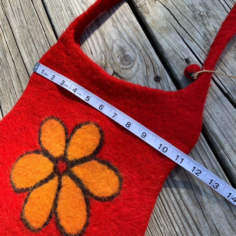 Hemp Sisters wool purse. NWT - Picture 12 of 14